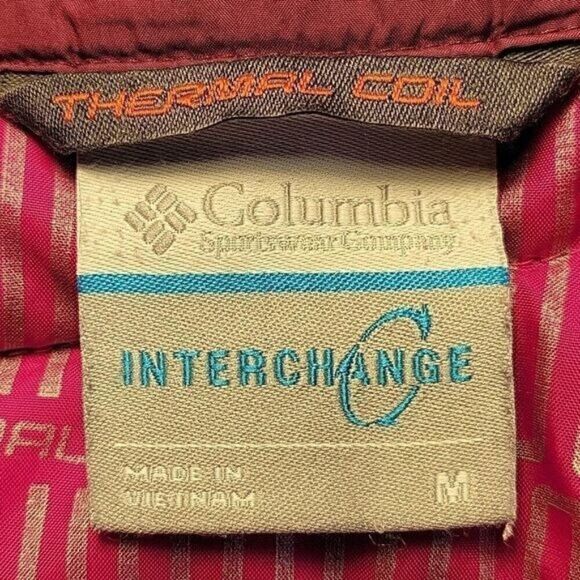 Columbia Oyanta Trail Insulated Jacket Sz M - Picture 10 of 12